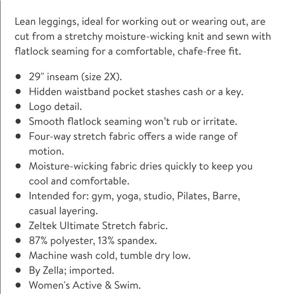 Zella Live In Spacedye Leggings-Medium - Picture 6 of 11